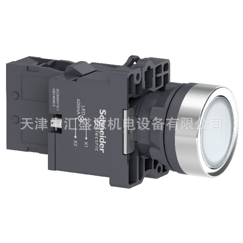 施耐德XA2EW31M1按钮