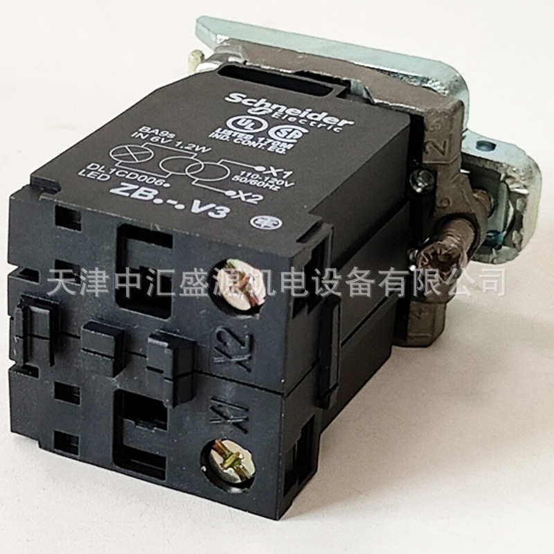 施耐德ZB4BV3指示灯头