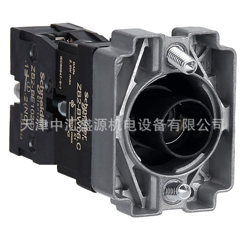 施耐德ZB2BW062C按钮座